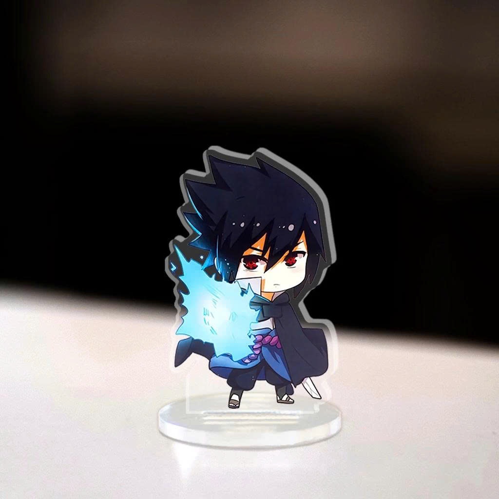 Standee, Mô Hình Naruto Standee Chibi Cao 5cm In UV Cắt Viền Anime Manga Itachi Sasuke Madara Hinata Cute - SakuMai