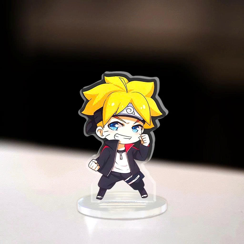 Standee, Mô Hình Naruto Standee Chibi Cao 5cm In UV Cắt Viền Anime Manga Itachi Sasuke Madara Hinata Cute - SakuMai