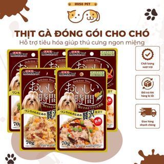 Pate Cho Chó DoggyMan Thịt Gà & Rau Củ Tươi - Gói 70gr