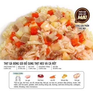 Pate Cho Chó DoggyMan Thịt Gà & Rau Củ Tươi - Gói 70gr
