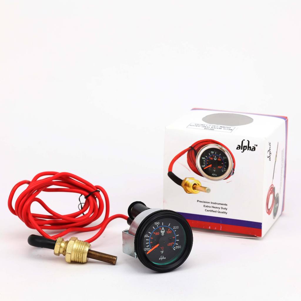 Đồng Hồ Đo Nhiệt Độ Nước Làm Mát VIAIR Alpha 300108 Dây 1.8m