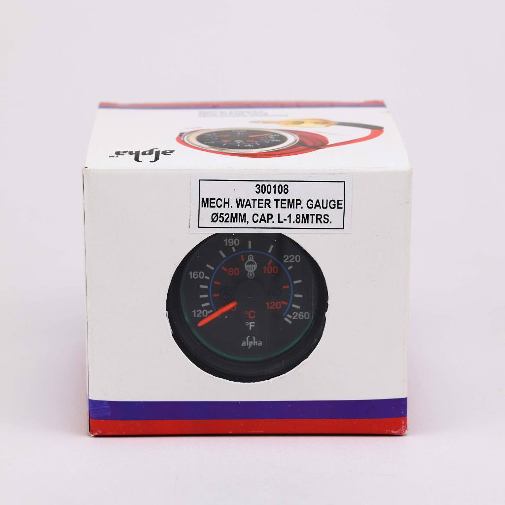 Đồng Hồ Đo Nhiệt Độ Nước Làm Mát VIAIR Alpha 300108 Dây 1.8m