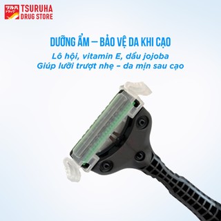 Dao Cạo Râu Cho Nam Cao Cấp Nhật Bản KURASHI RHYTHM Schick Xtreme 3 Lite
