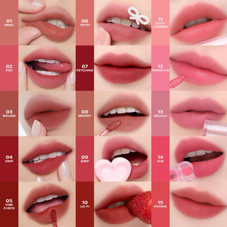 [ Ofélia] Son Tint OFÉLIA SUGARPLUM MistyNow Blurring Tint Thuần Chay (3.8g)