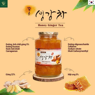 gừng mật ong hàn quốc 1kg ấm cho sức khoẻ