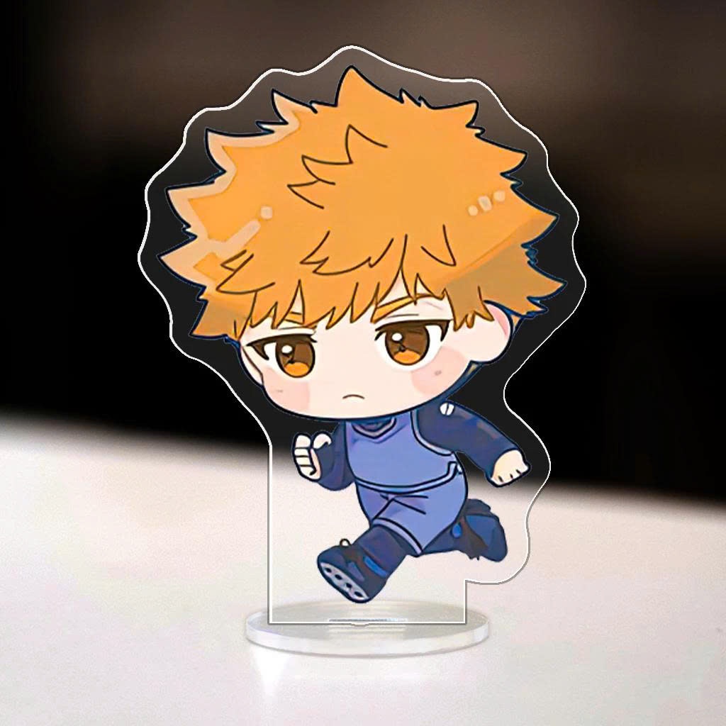 Standee, Mô Hình Blue Block Cao 5cm In UV Cắt Viền Chigiri Isagi Bachira Yoichi Trang Trí Góc Học Tập Cute - SakuMai