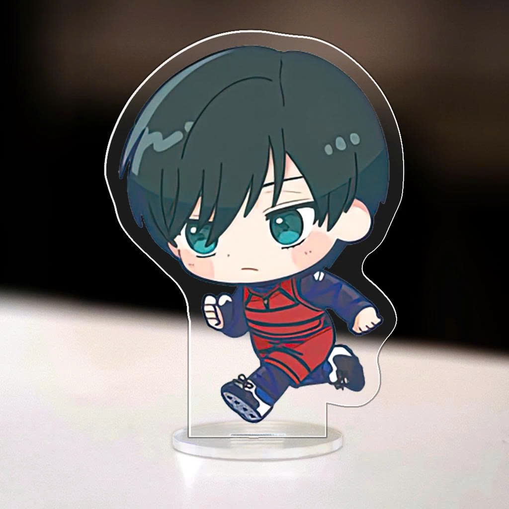 Standee, Mô Hình Blue Block Cao 5cm In UV Cắt Viền Chigiri Isagi Bachira Yoichi Trang Trí Góc Học Tập Cute - SakuMai
