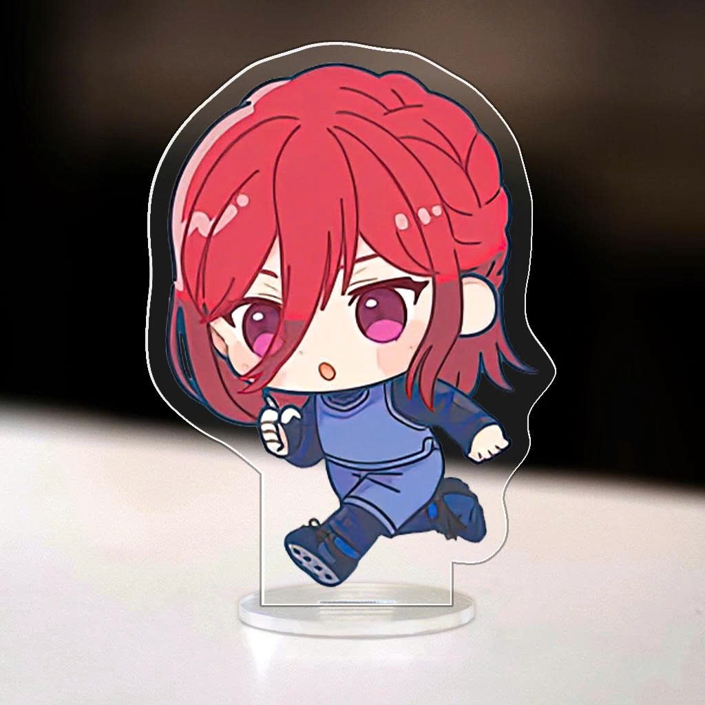 Standee, Mô Hình Blue Block Cao 5cm In UV Cắt Viền Chigiri Isagi Bachira Yoichi Trang Trí Góc Học Tập Cute - SakuMai