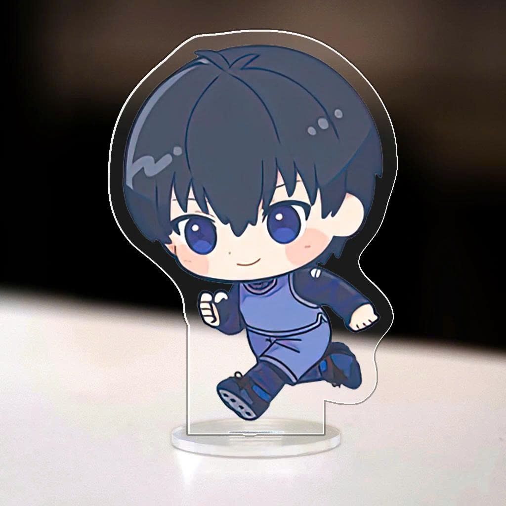 Standee, Mô Hình Blue Block Cao 5cm In UV Cắt Viền Chigiri Isagi Bachira Yoichi Trang Trí Góc Học Tập Cute - SakuMai
