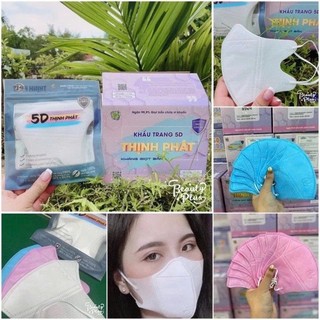 Thùng 200c Khẩu trang 5D Kháng bụi, kháng nước, chống khuẩn, Thịnh phát