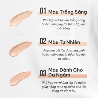 MẪU DÙNG THỬ 3 GÓI cushion cấp ẩm kiềm dầu lâu trôi HEXZE