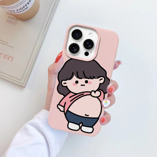 Ốp Lưng iPhone TPU Hoạ Tiết Da Mềm Couple Fat Chống Sốc, Chống Bẩn Cao Cấp - iP X/XS/11/12/13/14/15/16/17/Plus/Pro/Max