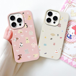 Ốp Lưng iPhone TPU Hoạ Tiết Da Mềm Animal Nơ Chống Sốc, Chống Bẩn Cao Cấp- iP X/XS/11/12/13/14/15/16/17/Plus/Pro/Max/Air