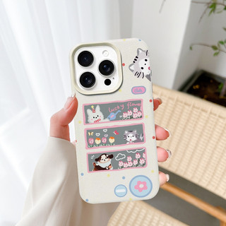 Ốp Lưng iPhone TPU Hoạ Tiết Da Mềm Mèo Hoa Nơ Chống Sốc, Chống Bẩn Cao Cấp - iP X/XS/11/12/13/14/15/16/17/Plus/Pro/Max