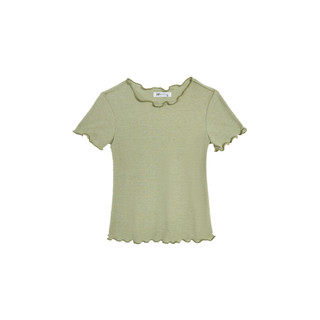 Áo Thun Nhún JP Fashion Ngắn Tay, Thun Tăm Cao Cấp Chống Bai Giãn, Vải Mềm Mịn Thấm Hút Mồ Hôi Tôt 10211386
