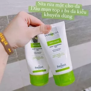 SỮA RỬA MẶT DE.R.MA.CO.S ANTI-ACNE DEEP CLEANSING FULLBOX