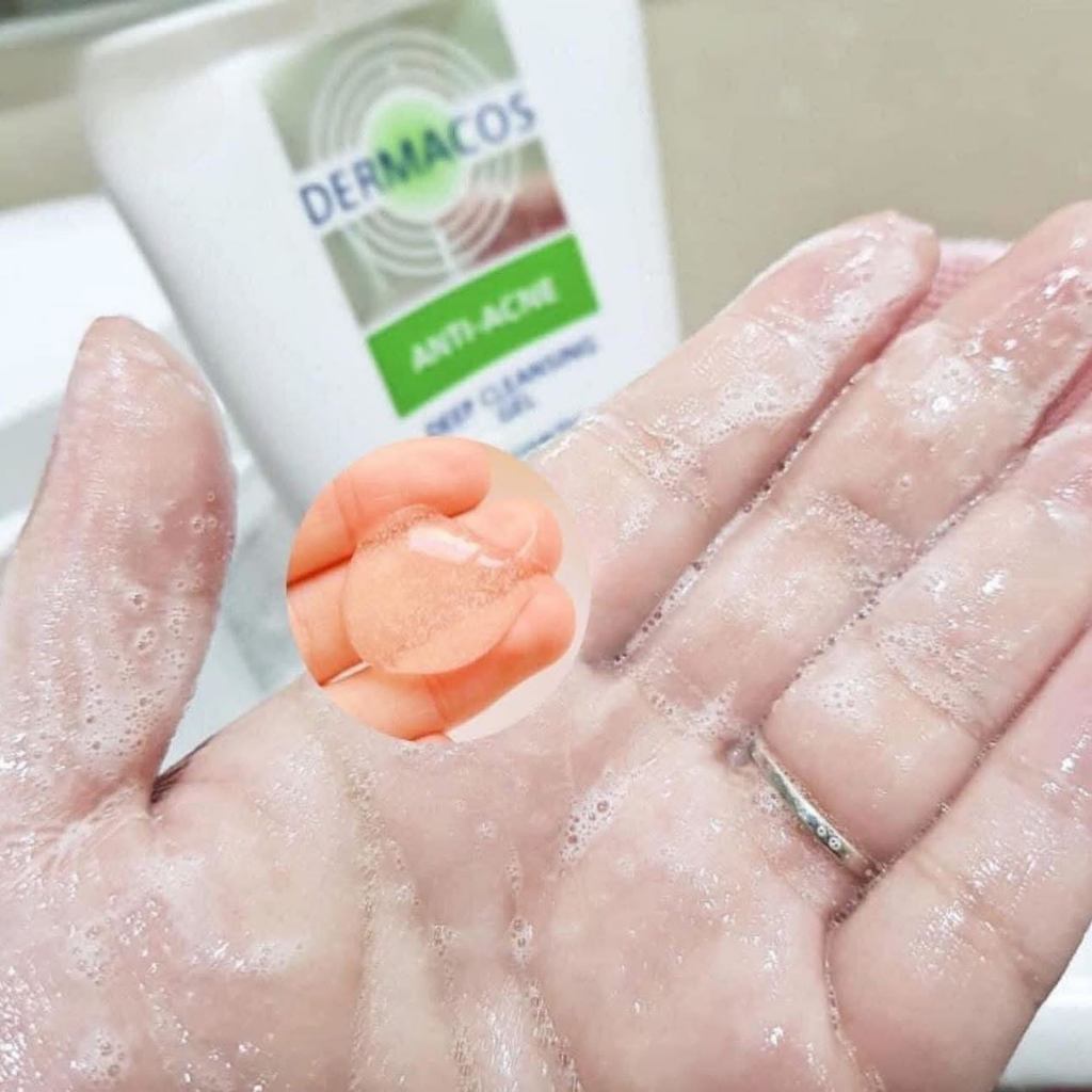 SỮA RỬA MẶT DE.R.MA.CO.S ANTI-ACNE DEEP CLEANSING FULLBOX