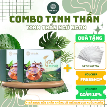 [ COMBO Ngủ ngon + Dưỡng tâm ] Gíup ngủ ngon, giảm căng thẳng phù hợp người khó ngủ, stress lâu năm