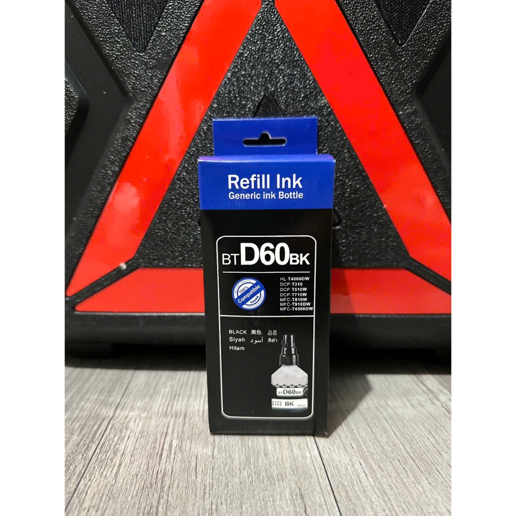 Mực Refill Ink Brother BTD60BK BT5000 (Bộ 4 Màu) Cho Máy T220 T420W T520W T720W T310 T510W T4500DW - Mực Đổ Cao Cấp