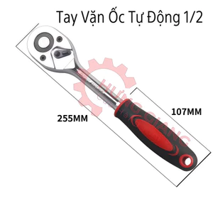 Tay Vặn Ốc Tự Động - Cần Lắc Siết Khẩu 1/2inch 25Cm (Ảnh Thật)