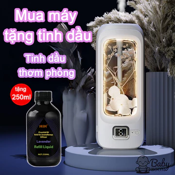 máy khuếch tán tinh dầu máy xông tinh dầu máy xông tinh dầu phòng ngủ Tinh dầu 80ml