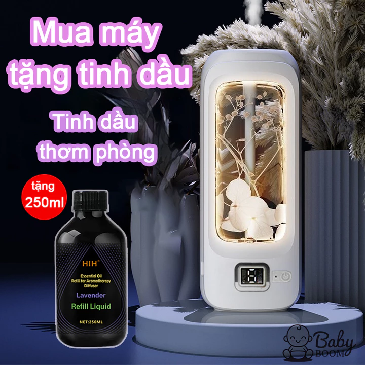 máy khuếch tán tinh dầu máy xông tinh dầu máy xông tinh dầu phòng ngủ Tinh dầu 80ml
