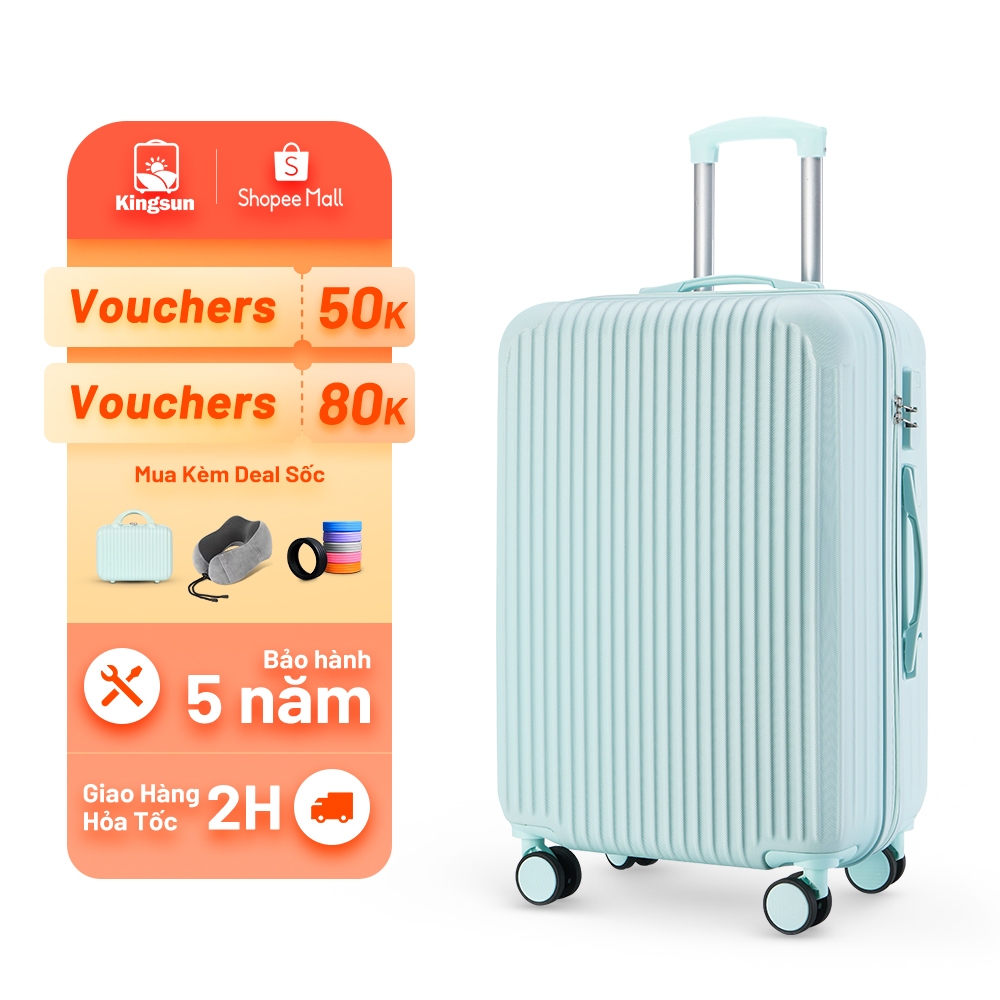 Vali Du Lịch Kingsun T01 Size 20/24/28 Chất Liệu Nhựa bền vali ABS+PC siêu rẻ siêu đẹp thời trang.