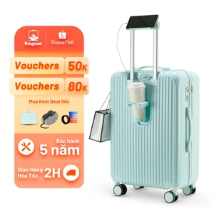 Vali kéo Du Lịch Kingsun T08/T01 Size 20/24/28 Cao Cấp ABS+PC BẢO HÀNH 5 NĂM