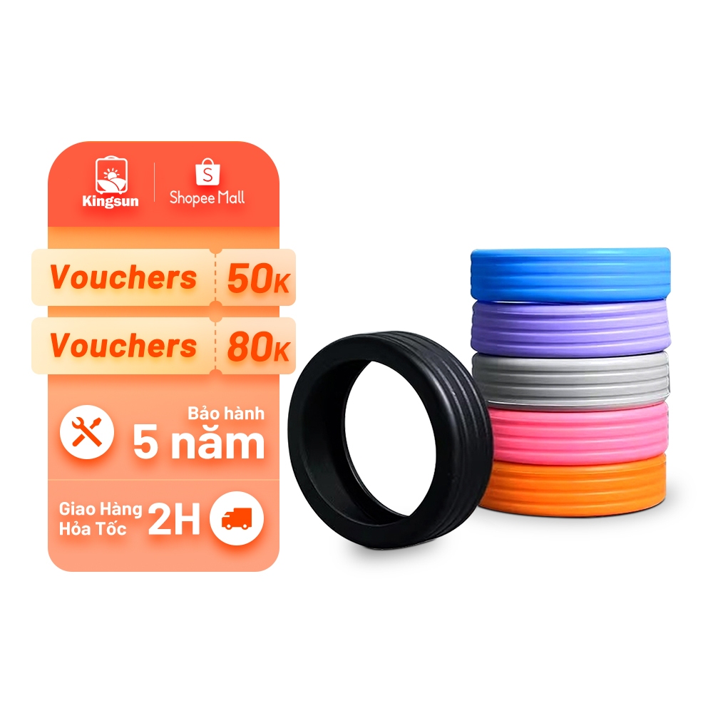 SET Bọc Bánh Xe Silicon Bọc Bảo Vệ Vali Giảm Tiếng Ồn Tiện Dụng Khi Đi Du Lịch Ốp
