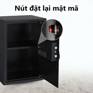 két sắt điện tử thông minh an toàn điện tử gia dụng50cm，2 Phương Thức Mở Khóa, Bảo Mật Cao An Toàn
