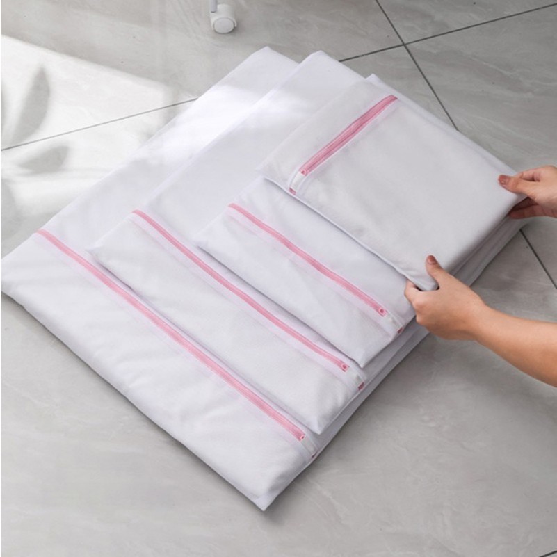 Túi Giặt Đồ Máy Giặt, Túi Lưới Giặt Đồ Lót Quần Áo Lưới Mịn Chống Nhăn, Túi Đựng Đồ Máy Giặt