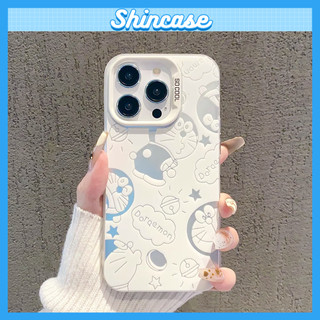 Ốp Lưng iPhone Doraemon IMD Cứng Trắng, Chống Sốc, Bảo Vệ Camera- iP 6/7/8/Plus/X/XS/XR/11/12/13/14/15/16/17/Pro/Max/Air