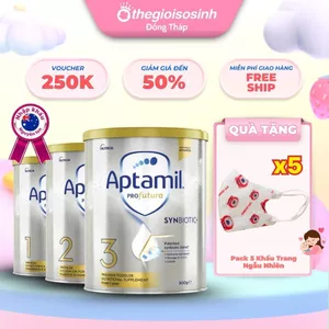 Sữa Aptamil Profutura Úc Số 1, Số 2, Số 3, Số 4 Hộp 900g Date xa