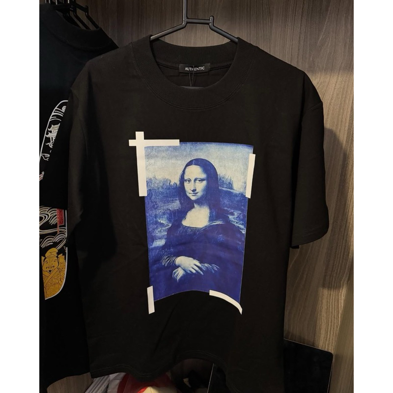 Áo Thun Mona Lisa Tranh Sơn Dầu Hình In Sắc Nét Vải Cotton 2 Chiều Hàng L1
