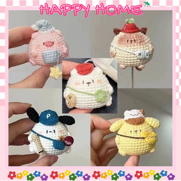Móc Khoá Len Thú Ú Nu Handmade, Quà Tặng Đáng Yêu, Độc Lạ Và Sáng Tạo (Có Quà Tặng Kèm)