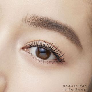 Mascara Màng Film Chuốt Cong Và Dài Mi 20th Mascara Kissme Long Up WP L25  Màu Đen 6g -Bản Giới Hạn