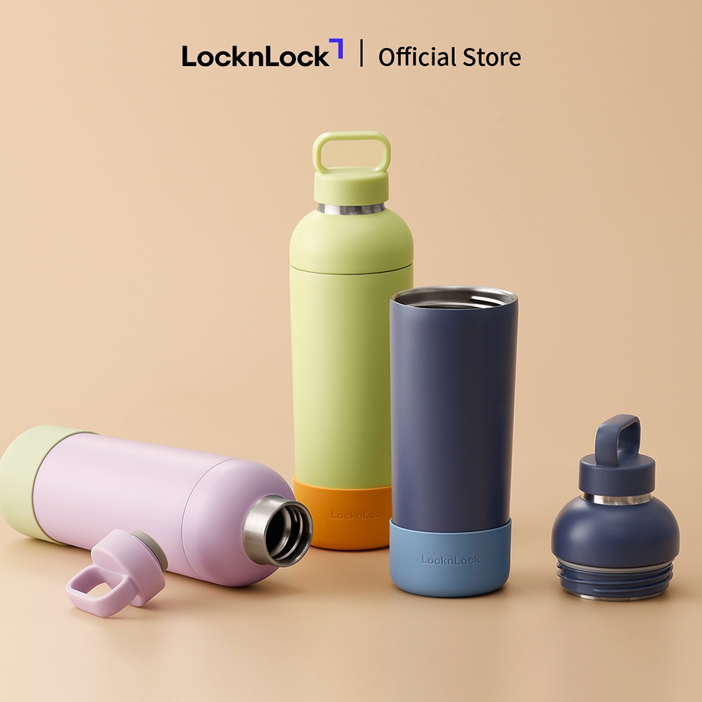 Bình giữ lạnh (KHÔNG GIỮ NƯỚC NÓNG) LocknLock Balance Fit Tumbler LHC4400 dung tích 700ml bằng thép không gỉ - 3 Màu | BigBuy360 - bigbuy360.vn