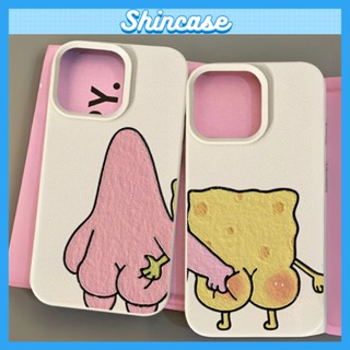 Ốp Lưng iPhone TPU Hoạ Tiết Da Mềm SpongeBob Patrick Star, Bảo Vệ Camera - iP X/XS/11/12/13/14/15/16/17/Plus/Pro/Max/Air