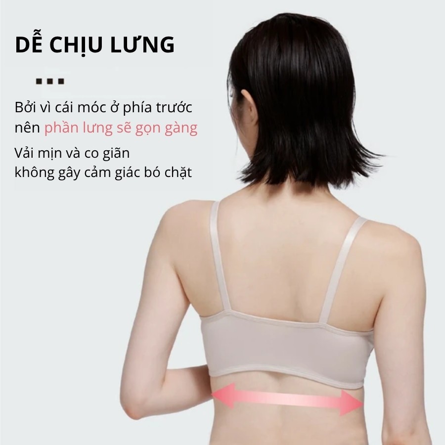 Áo lót Wacoal Lecien I25SFB723 Magic X Coolness (có size lớn) cài trước không gọng mút mỏng