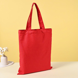 Túi tote, Túi vải bố canvas cotton trơn basic đeo vai đi học đi chơi thời trang hàn quốc đựng vừa A4 - tot196
