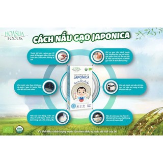Gạo trắng hữu cơ thơm ngon dinh dưỡng Hasabio 1kg