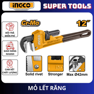 ĐỒ NGHỀ INGCO Mỏ lết răng 12”HPW0812