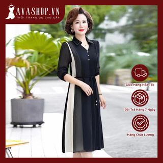 Đầm Voan Thanh Lịch Cho Mẹ VH98