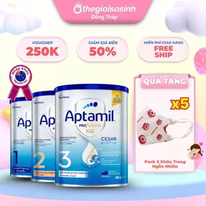 Sữa Bột Aptamil Profutura Cesarbiotik New Zealand Số 1 2 3 Lon 800g Cho Trẻ
