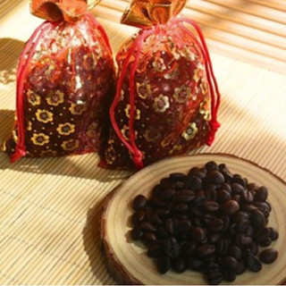 Túi thơm cà phê rang Đăklăk - Làm thơm ô tô, tủ lạnh phòng ngủ