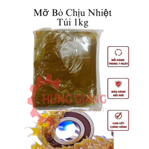 Mỡ Bò Túi 1kg Bám Dính Tốt, Chịu Nhiệt Chuyên Dùng Bôi Trơn Phụ Kiện Máy