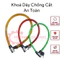 Khoá Dây Cáp Chống Trộm, Chống Cắt Xe Máy, Xe Đạp, Nhà Cửa