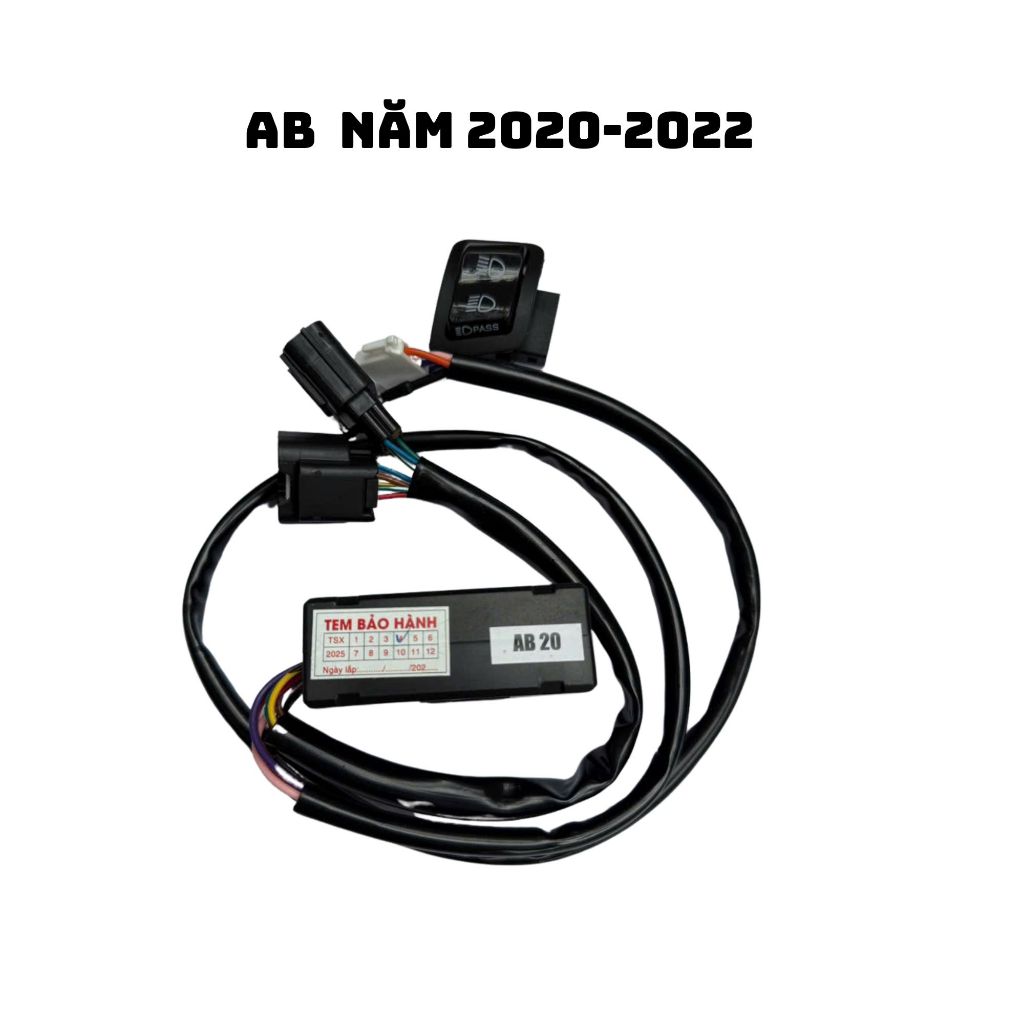 Bộ mạch tắt mở đèn & Auto Passing cho xe Lead, Ab 2026, SH160i/125i, SHmode, Wave RSX, Future, WinnerX, SHi 2026,..
