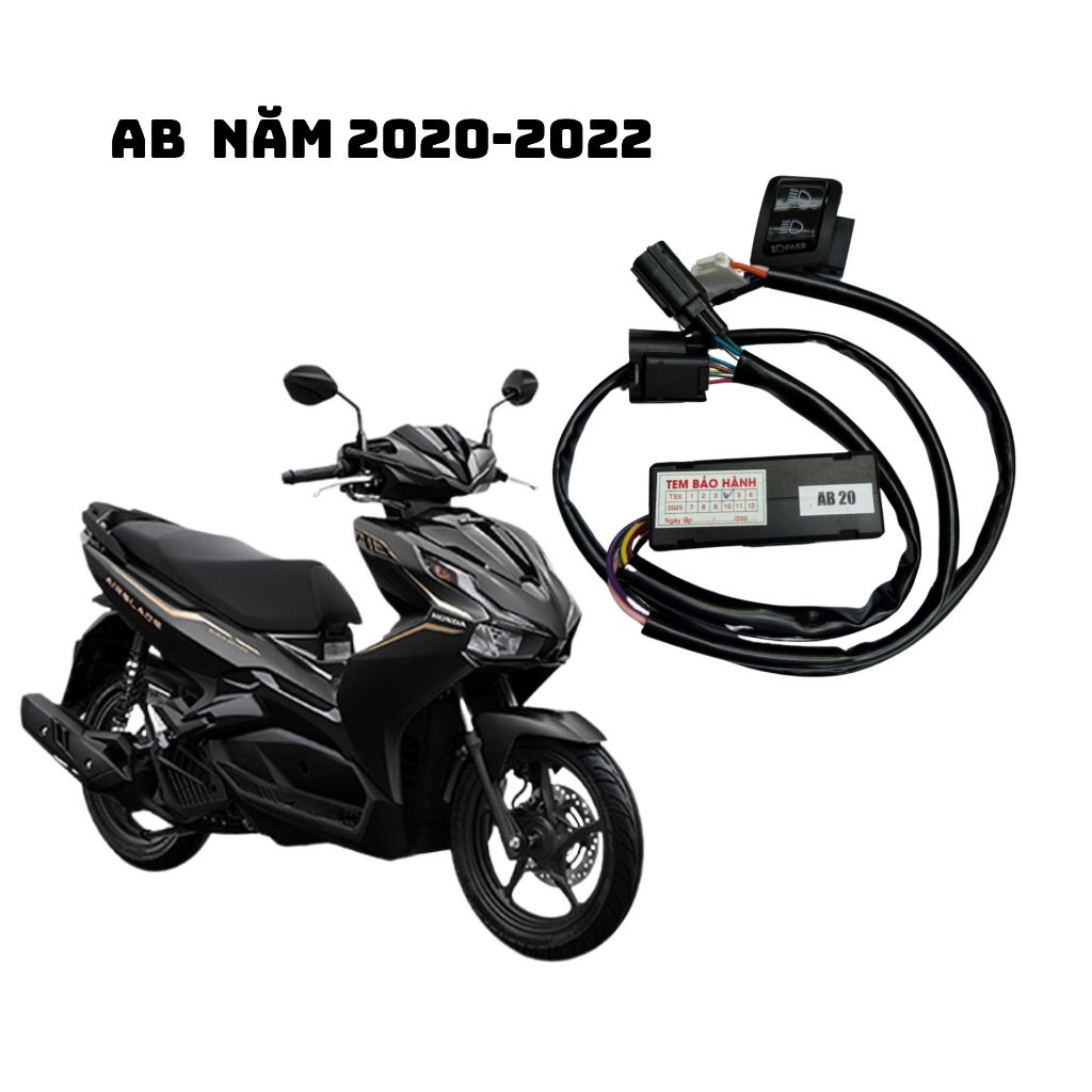 Bộ mạch tắt mở đèn & Auto Passing cho xe Lead, Ab 2026, SH160i/125i, SHmode, Wave RSX, Future, WinnerX, SHi 2026,..