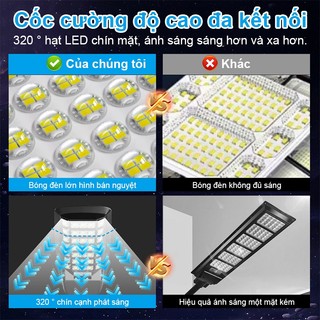 【Siêu sáng】OOKAS Đèn Năng Lượng Mặt Trời 10000W Đèn led năng lượng mặt trời cảm biến
